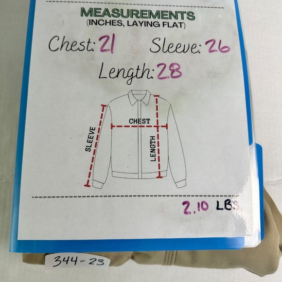 American Eagle | Tan Kaki Double Breasted Belted Vintage Fit Jacket | Size L - Picture 8 of 9